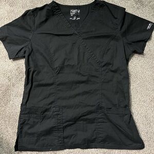 Cherokee size medium scrub top black